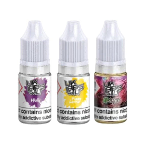 Buy Bulk Wholesale Uk Labs 10ML Nic Salt (Pack of 10) - vapesourceuk