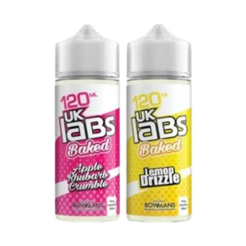 Buy Bulk Wholesale Uk Labs Baked 100ml Shortfill - vapesourceuk
