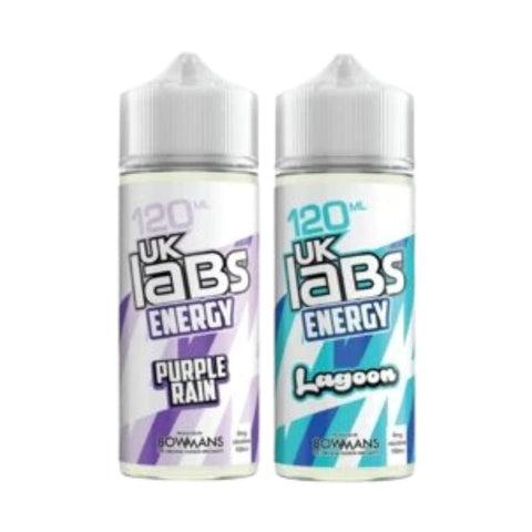 Buy Bulk Wholesale Uk Labs Energy 100ml Shortfill - vapesourceuk