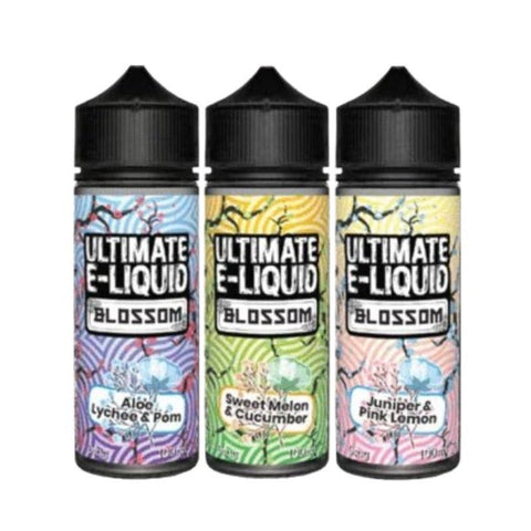 Buy Bulk Wholesale Ultimate E - Liquid Blossom 100ML Shortfill - vapesourceuk