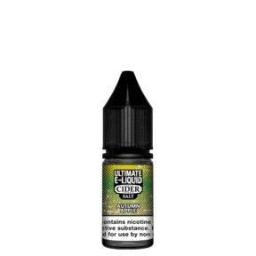 Buy Bulk Wholesale Ultimate E - Liquid Cider 10ML Nic Salt (Pack of 10) - vapesourceuk