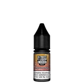 Buy Bulk Wholesale Ultimate E - Liquid Cider 10ML Nic Salt (Pack of 10) - vapesourceuk