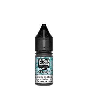 Buy Bulk Wholesale Ultimate E - Liquid Menthol 10ML Nic Salt (Pack of 10) - vapesourceuk