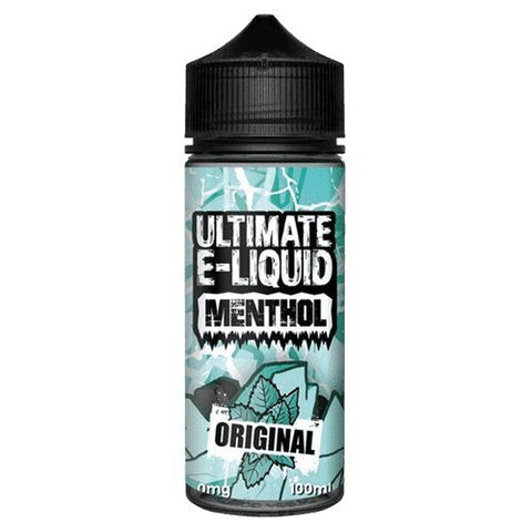 Buy Bulk Wholesale Ultimate Menthol 100ml Shortfill - vapesourceuk