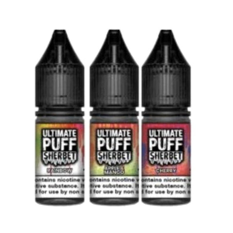 Buy Bulk Wholesale Ultimate Puff 50/50 Sherbet 10ML Shortfill (Pack of 10) - vapesourceuk