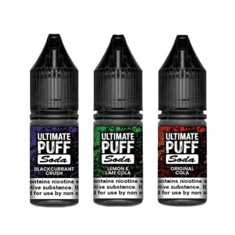 Buy Bulk Wholesale Ultimate Puff 50/50 Soda 10ML Shortfill (Pack of 10) - vapesourceuk