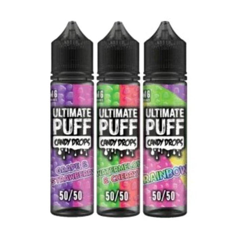Buy Bulk Wholesale Ultimate Puff Candy Drops 50ml Shortfill - vapesourceuk