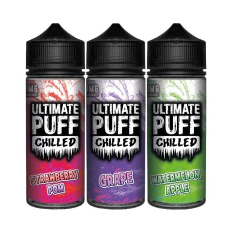 Buy Bulk Wholesale Ultimate Puff Chilled 100ML Shortfill - vapesourceuk