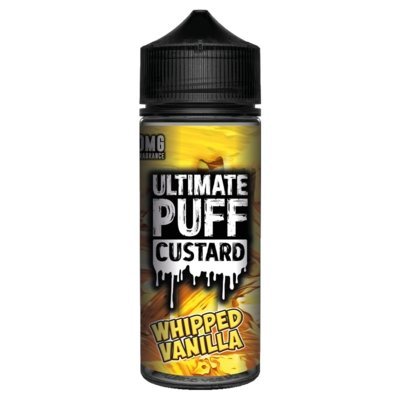 Buy Bulk Wholesale Ultimate Puff Custard 100ML Shortfill - vapesourceuk