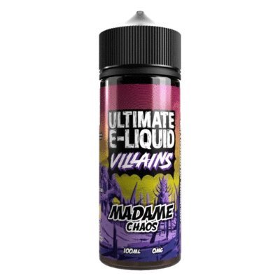 Buy Bulk Wholesale Ultimate Puff Villains 100ML Shortfill - vapesourceuk