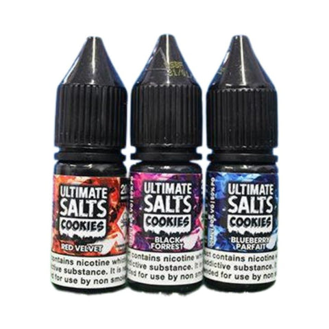 Buy Bulk Wholesale Ultimate Salts Cookies 10ML Nic Salt (Pack of 10) - vapesourceuk