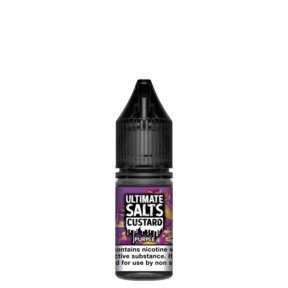 Buy Bulk Wholesale Ultimate Salts Custard 10ML Nic Salt (Pack of 10) - vapesourceuk