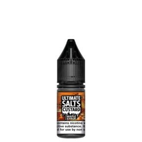 Buy Bulk Wholesale Ultimate Salts Custard 10ML Nic Salt (Pack of 10) - vapesourceuk