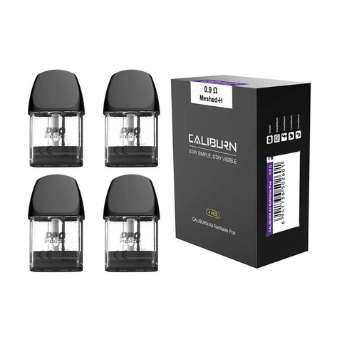 Buy Bulk Wholesale Uwell Caliburn A2 Replacement Pod - 4Pack - vapesourceuk