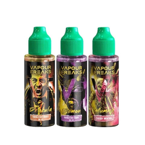 Buy Bulk Wholesale Vapour Freaks Ice 100ml Shortfill - vapesourceuk
