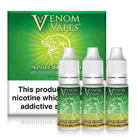 Buy Bulk Wholesale Venom Vapes 50/50 10ML Shortfill (Pack of 10) - vapesourceuk