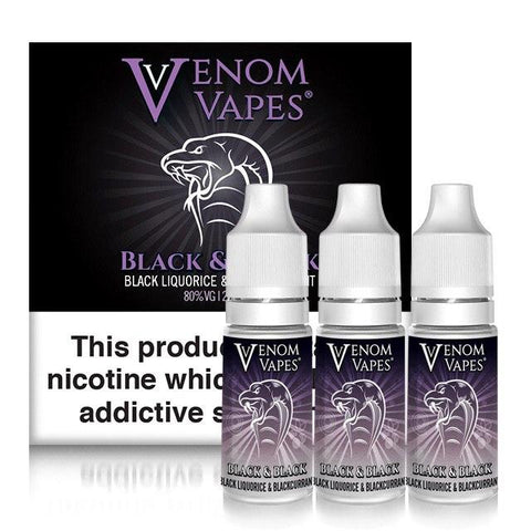 Buy Bulk Wholesale Venom Vapes 50/50 10ML Shortfill (Pack of 10) - vapesourceuk
