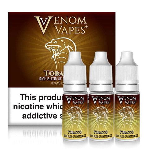 Buy Bulk Wholesale Venom Vapes 50/50 10ML Shortfill (Pack of 10) - vapesourceuk