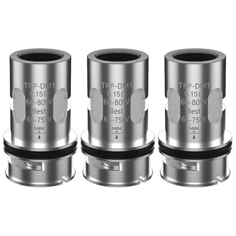 Buy Bulk Wholesale VOOPOO TPP - DM1 Coil 0.15ohm 3PCS/Pack - vapesourceuk