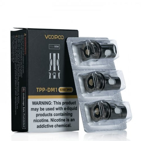 Buy Bulk Wholesale VOOPOO TPP - DM1 Coil 0.15ohm 3PCS/Pack - vapesourceuk