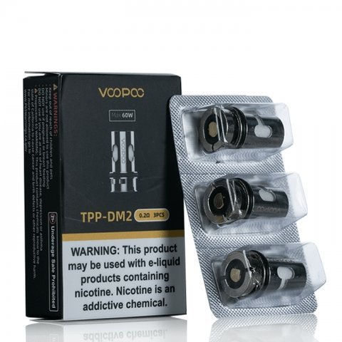 Buy Bulk Wholesale VOOPOO TPP - DM2 Coil 0.2ohm 3PCS/Pack - vapesourceuk