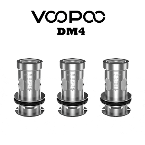 Buy Bulk Wholesale VooPoo TPP - DM4 Coil 0.3ohm 3PCS/Pack - vapesourceuk