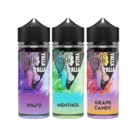 Buy Bulk Wholesale Yalla Yalla 100ML Shortfill - vapesourceuk