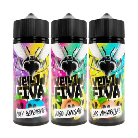 Buy Bulk Wholesale Yellow Fiva 100ML Shortfill - vapesourceuk