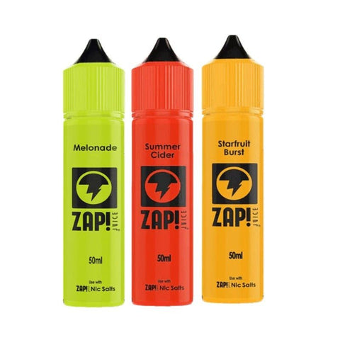 Buy Bulk Wholesale Zap Juice 50ml Shortfill - vapesourceuk