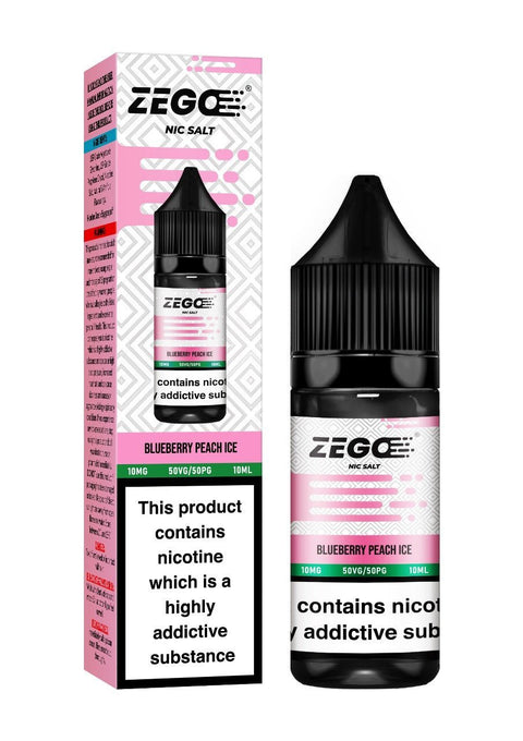 Buy Bulk Wholesale Zego Nic Salt 10ml E - Liquid - Box of 10 - vapesourceuk
