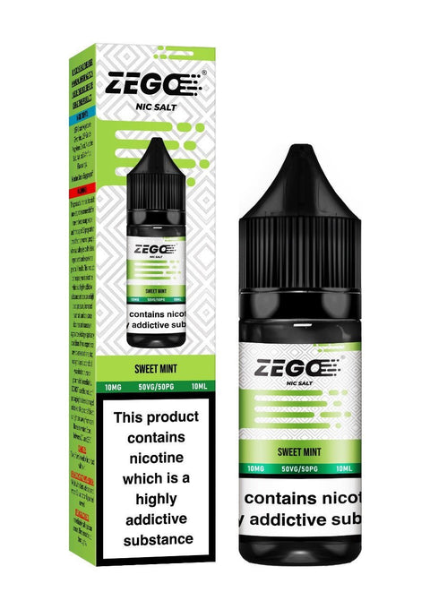 Buy Bulk Wholesale Zego Nic Salt 10ml E - Liquid - Box of 10 - vapesourceuk