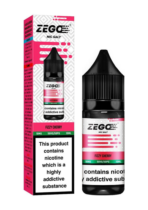 Buy Bulk Wholesale Zego Nic Salt 10ml E - Liquid - Box of 10 - vapesourceuk