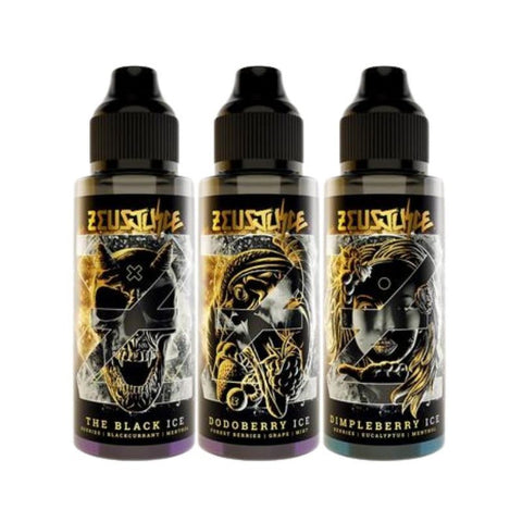Buy Bulk Wholesale Zeus Juice Ice 100ML Shortfill - vapesourceuk