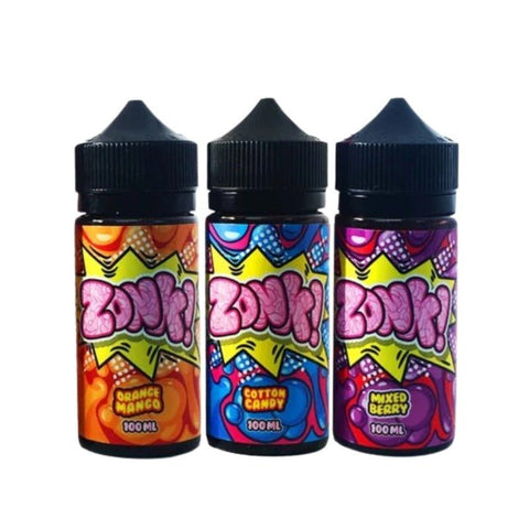 Buy Bulk Wholesale Zonk 100ml Shortfill - vapesourceuk